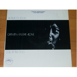 Carmen McRae As Time Goes By Carmen McRae Alone  Live At The Dug Vinyl LP USED