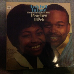 Peaches & Herb Let's Fall In Love Vinyl LP USED