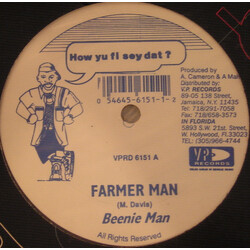 Beenie Man / Powerman Farmer Man / No Friend USED VINYL 12INCH