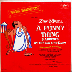 "A Funny Thing Happened On The Way To The Forum" Original Broadway Cast A Funny Thing Happened On The Way To The Forum Vinyl LP USED