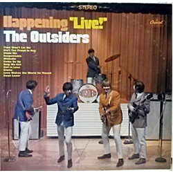 The Outsiders (4) Happening 'Live!' Vinyl LP USED