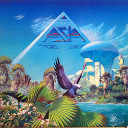 Asia (2) Alpha Vinyl LP USED