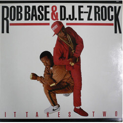 Rob Base & DJ E-Z Rock It Takes Two Vinyl LP USED