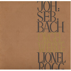 Johann Sebastian Bach / Lionel Rogg Orgelwerke Vinyl LP USED