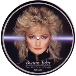 Bonnie Tyler Faster Than The Speed Of Night Vinyl 7" USED