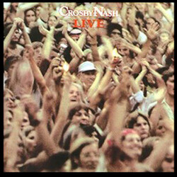 Crosby & Nash Live Vinyl LP USED