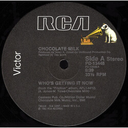 Chocolate Milk (2) Who's Getting It Now VINYL 12" USED