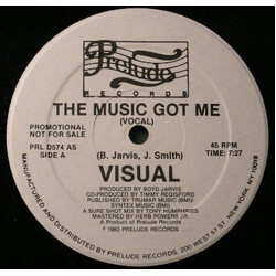 Visual The Music Got Me VINYL 12" USED