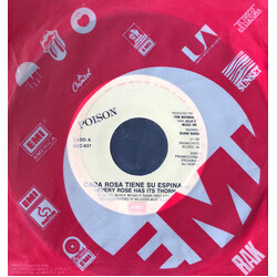 Poison (3) Cada Rosa Tiene Su Espina = Every Rose Has Its Thorn Vinyl 7" USED