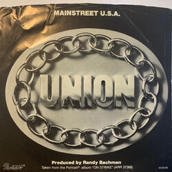 Union (17) Mainstreet U.S.A. USED VINYL 7INCH 45 RPM PROMO STEREO