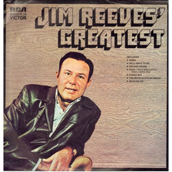 Jim Reeves Jim Reeves' Greatest Vinyl LP USED