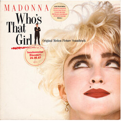 Madonna Who's That Girl (Original Motion Picture Soundtrack) Vinyl LP USED