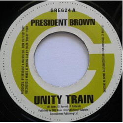 Prezident Brown Unity Train USED VINYL 7INCH 45 RPM SINGLE