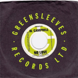 Al Campbell / Saba Tooth No Love / Jah Is The Ultimate USED VINYL 7INCH 45 RPM