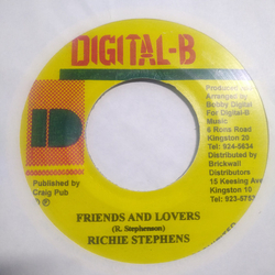 Richie Stephens Friends And Lovers USED VINYL 7INCH 45 RPM