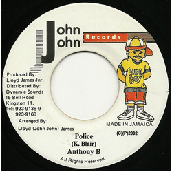 Anthony B Police USED VINYL 7INCH 45 RPM