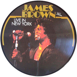 James Brown Live In New York Vol. 1 Vinyl LP USED