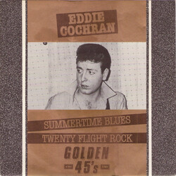 Eddie Cochran Summertime Blues / Twenty Flight Rock USED VINYL 7INCH SINGLE MONO 45 RPM