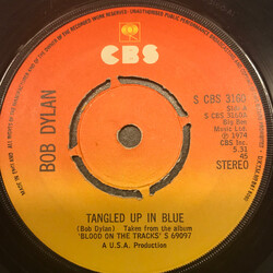 Bob Dylan Tangled Up In Blue / If You See Her, Say Hello USED VINYL 7INCH 45 RPM