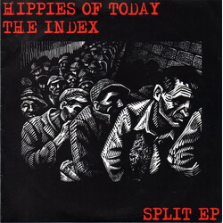 The Index / Hippies Of Today Split Ep USED VINYL 7INCH 33 S RPM EP