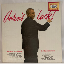 Anson Weeks And His Orchestra Anson's Back / More Dancin’ With Anson Vinyl LP USED