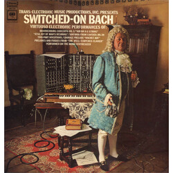 Walter Carlos Switched-On Bach Vinyl LP USED