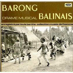 Louis Berthe Barong - Drame Musical Balinais Vinyl LP USED