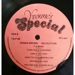 Dennis Brown Revolution Vinyl LP USED