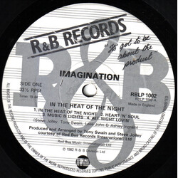 Imagination In The Heat Of The Night Vinyl LP USED