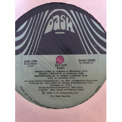 Foxy Get Off Vinyl LP USED