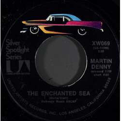Martin Denny The Enchanted Sea / Quiet Village USED VINYL 7INCH 45 RPM REISSUE