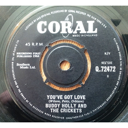 Buddy Holly You've Got Love Vinyl 7" USED