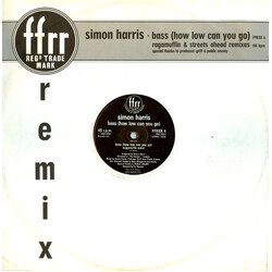 Simon Harris Bass (How Low Can You Go) (Ragamuffin & Streets Ahead Remixes) VINYL 12" USED
