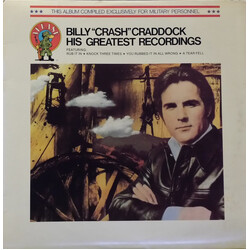 Billy 'Crash' Craddock His Greatest Recordings Vinyl LP USED