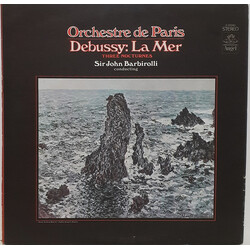 Orchestre De Paris / Claude Debussy / Sir John Barbirolli La Mer • Three Nocturnes Vinyl LP USED