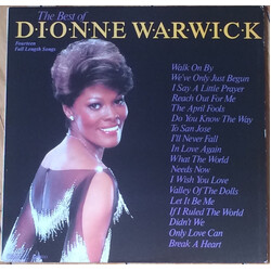 Dionne Warwick The Best Of Dionne Warwick Vinyl LP USED