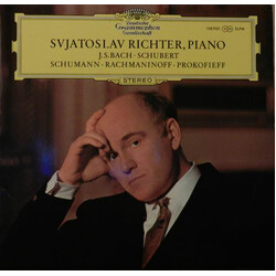 Sviatoslav Richter / Johann Sebastian Bach / Franz Schubert / Robert Schumann / Sergei Vasilyevich Rachmaninoff / Sergei Prokofiev Recital II Vinyl LP