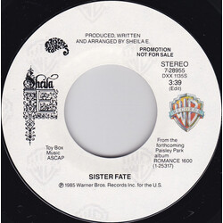 Sheila E. Sister Fate USED VINYL 7INCH 45 RPM PROMO