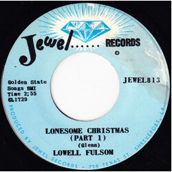 Lowell Fulson Lonesome Christmas USED VINYL 7INCH 45 RPM SINGLE