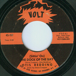 Otis Redding (Sittin' On) The Dock Of The Bay USED VINYL 7INCH 45 RPM SINGLE STYRENE