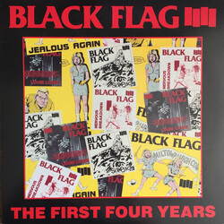 Black Flag The First Four Years Vinyl LP USED