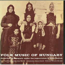 Béla Bartók Folk Music Of Hungary Vinyl LP USED