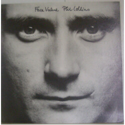 Phil Collins Face Value Vinyl LP USED