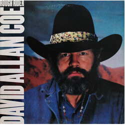 David Allan Coe Rough Rider Vinyl LP USED