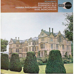 Franz Schubert / Wiener Philharmoniker / Karl Münchinger Symphony No.3 / Symphony No.6 Vinyl LP USED