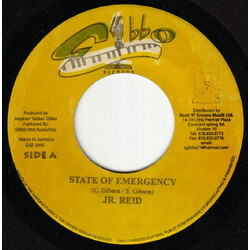 Junior Reid / Lutan Fyah State Of Emergency / Fighting For Equal Rights USED VINYL 7INCH 45 RPM