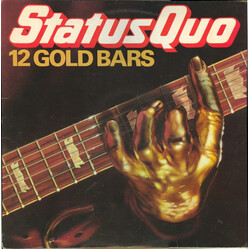 Status Quo 12 Gold Bars Vinyl LP USED