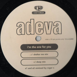 Adeva I'm The One For You Vinyl 12" USED