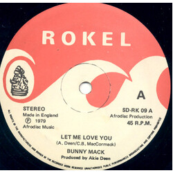 Bunny Mack Let Me Love You / Love You Forever USED VINYL 12INCH 45 RPM