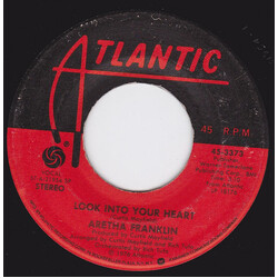 Aretha Franklin Look Into Your Heart / Rock With Me USED VINYL 7INCH SINGLE 45 RPM